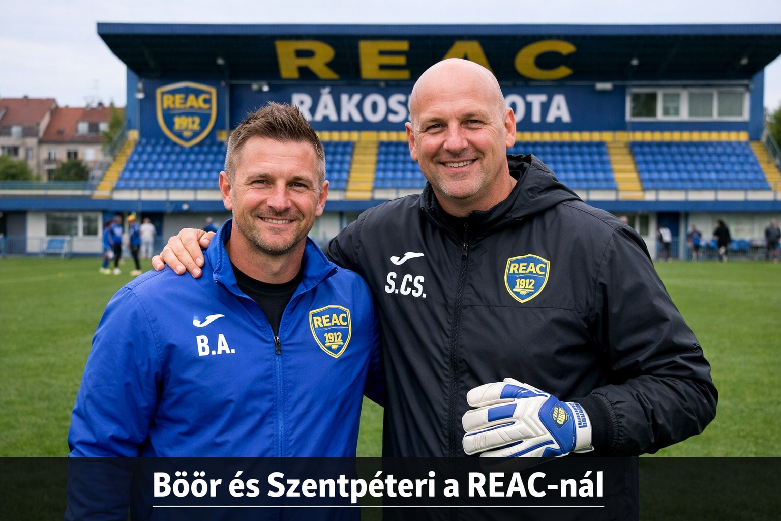 Böőr és Szentpéteri a REAC-nál