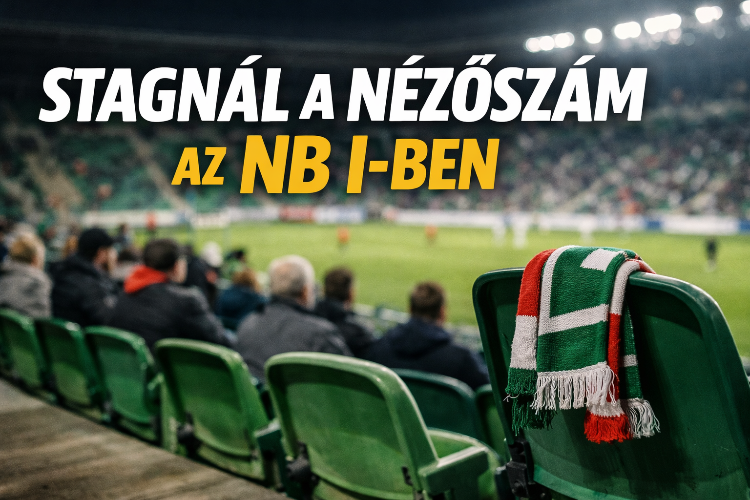 Stagnál a nézőszám az NB I-ben